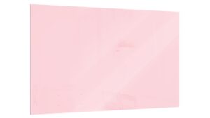 Lavagna in vetro Bubblegum pink 90x60cm - senza cornice, per calamite al neodimio