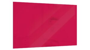 Lavagna in vetro Pinking about you 90x60cm - senza cornice, per calamite al neodimio