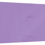 Lavagna in vetro Lavender field 60x40cm - senza cornice, per calamite al neodimio