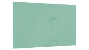 Lavagna in vetro Fresh sage 90x60cm - senza cornice, per calamite al neodimio