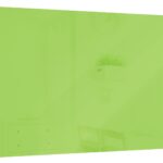 Lavagna in vetro Mean green 60x40cm - senza cornice, per calamite al neodimio