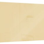 Lavagna in vetro Cappuccino 60x40cm - senza cornice, per calamite al neodimio