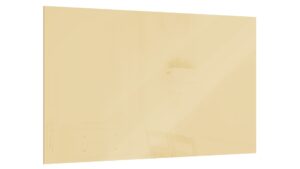 Lavagna in vetro Cappuccino 90x60cm - senza cornice, per calamite al neodimio