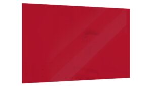 Lavagna in vetro Merlot 90x60cm - senza cornice, per calamite al neodimio