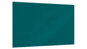 Lavagna in vetro Teal Appeal 90x60cm - senza cornice, per calamite al neodimio