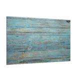 LAVAGNA IN VETRO MAGNETICA CON STAMPA MOTIVO LEGNO BLU VINTAGE 60X40