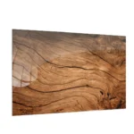 LAVAGNA IN VETRO MAGNETICA CON STAMPA MOTIVO LEGNO VECCHIO 60X40