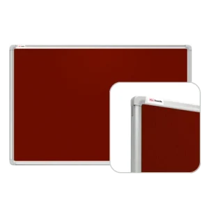 Cornice in alluminio - rosso
