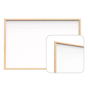 Cornice in legno naturale