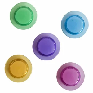 Calamite per lavagne magnetiche da 30mm - 10 pezzi COLORI ASSORTITI
