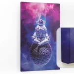 Lavagna magnetica CANVASboards 90x60 cm - Astronauta nello Spazio
