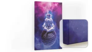 Lavagna magnetica CANVASboards 90x60 cm - Astronauta nello Spazio