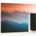 Lavagna magnetica CANVASboards 90x60cm - Colline Nebbiose all'Alba