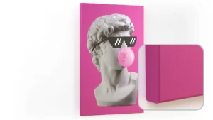 Lavagna magnetica CANVASboards 90x60cm - Thug Life Chewing Gum