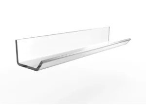 Ripiano in plastica acrilica per lavagne in vetro - 25 cm