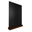 ALLboards Lavagnetta per gesso bifacciale formato A5 per Menu Tavolo