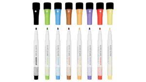 Set di pennarelli sottili per lavagne bianche ALLboards - 8 colori