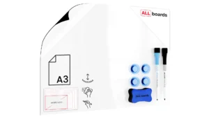 Lavagnetta magnetica A3 per frigorifero + GRATIS