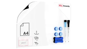 Lavagnetta magnetica A4 per frigorifero + GRATIS